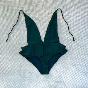 One piece bathing suit